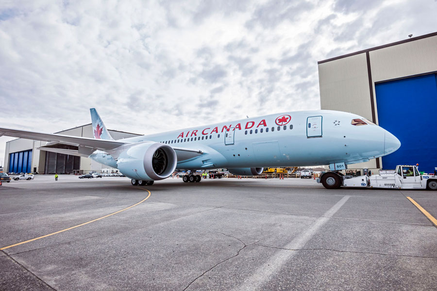 Unconscious man saved by Saudi doctor on board an Air Canada flight