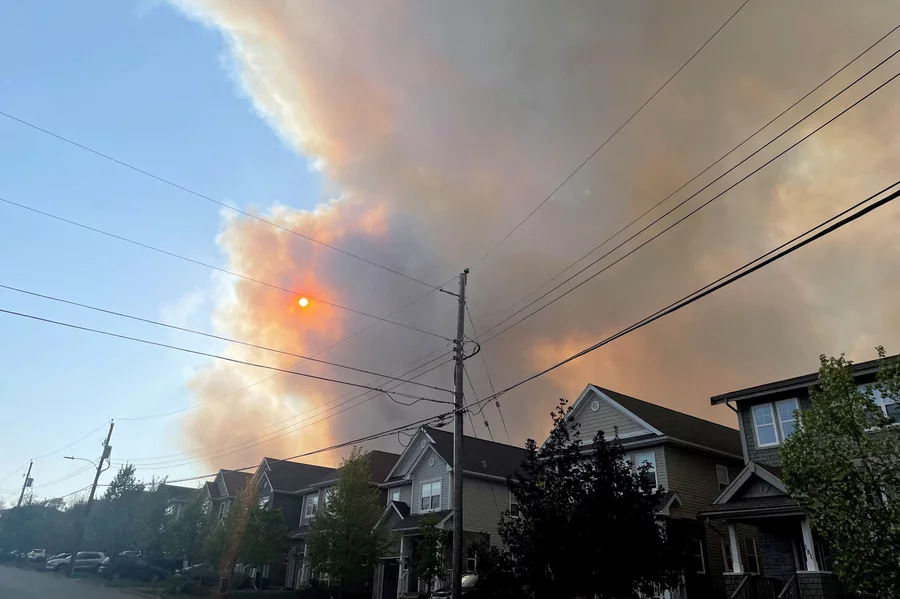 Horrific Nova Scotia wildfires force thousands of Canadians to flee their homes
