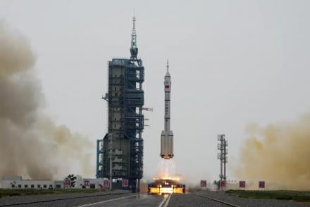 China Launches New Crew for Space Station