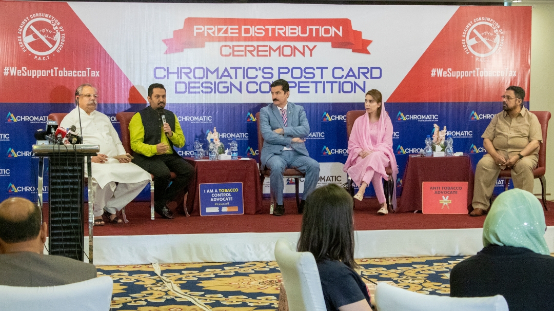 Chromatic’s Postcard Competition spotlights impacts of increased tobacco prices in Pak