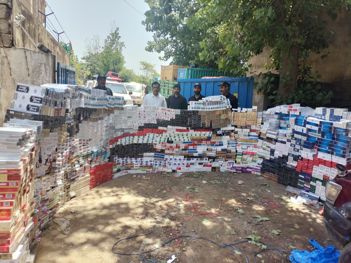 Customs crackdown against smuggled cigarettes continue in full swing