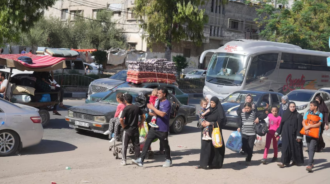 Tens of Thousands flee South after Israel Evacuation Orders: UN
