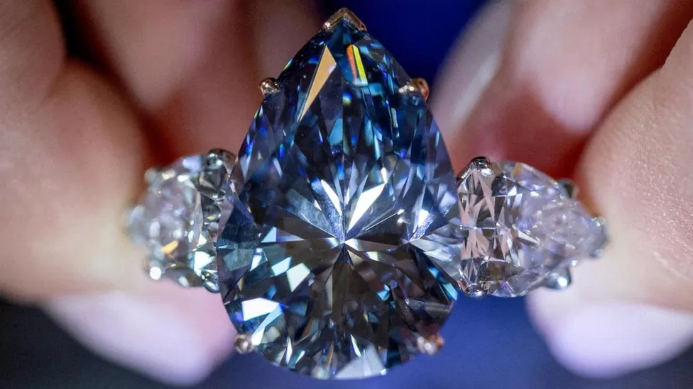 Rare Blue Diamond Auctioned over $40 Million