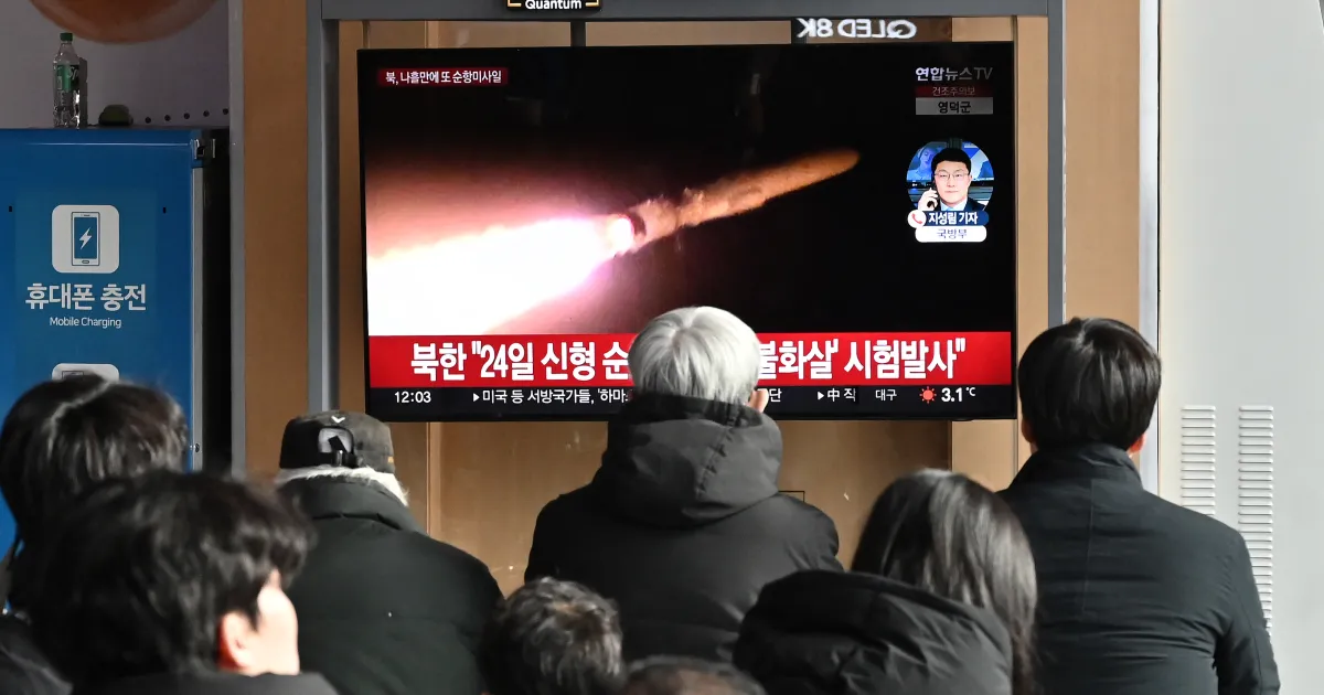 Another Front Opens as North Korea Fires Cruise Missiles
