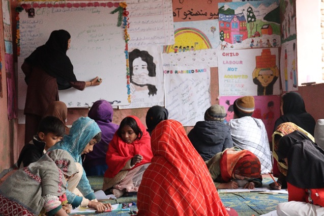 NRSP-SCI-EU Protect Flood Affected Children in District Dadu | Baaghi TV 