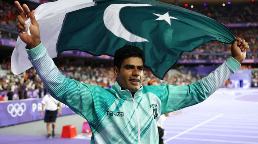 Nadeem brings Gold for Pakistan