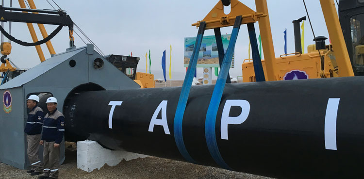 Afghanistan green signals work on TAPI gas pipeline