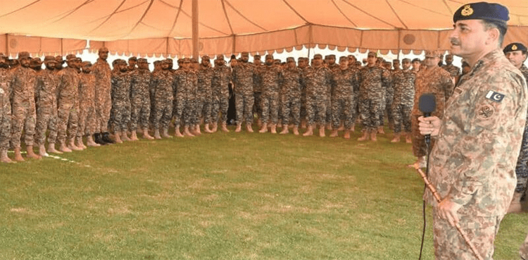 Army chief reiterates resolve to defeat terrorists’ nexus: ISPR