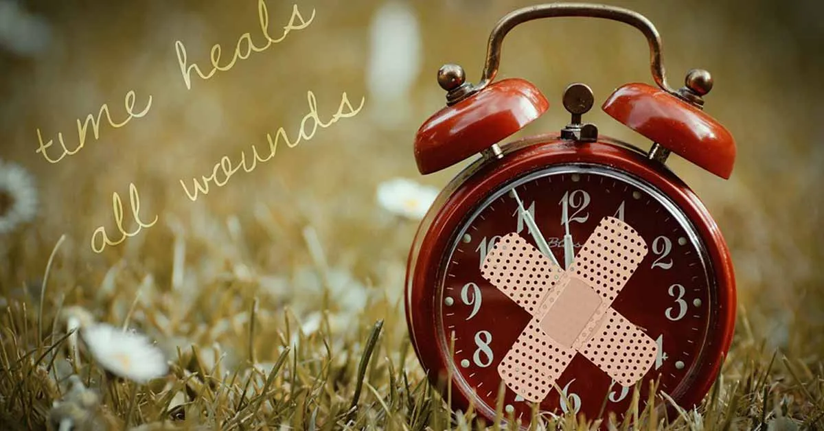 Time heals all wounds-but does it?