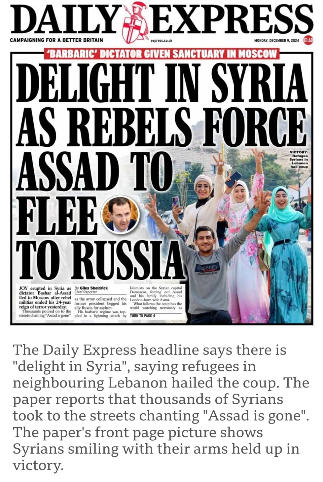Syria Didn't Fall, However, The Brutal Regime Did.... | Baaghi TV