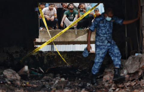 Teacher who Died Saving Students after the Bangladesh Jet Crash, Laid to Rest