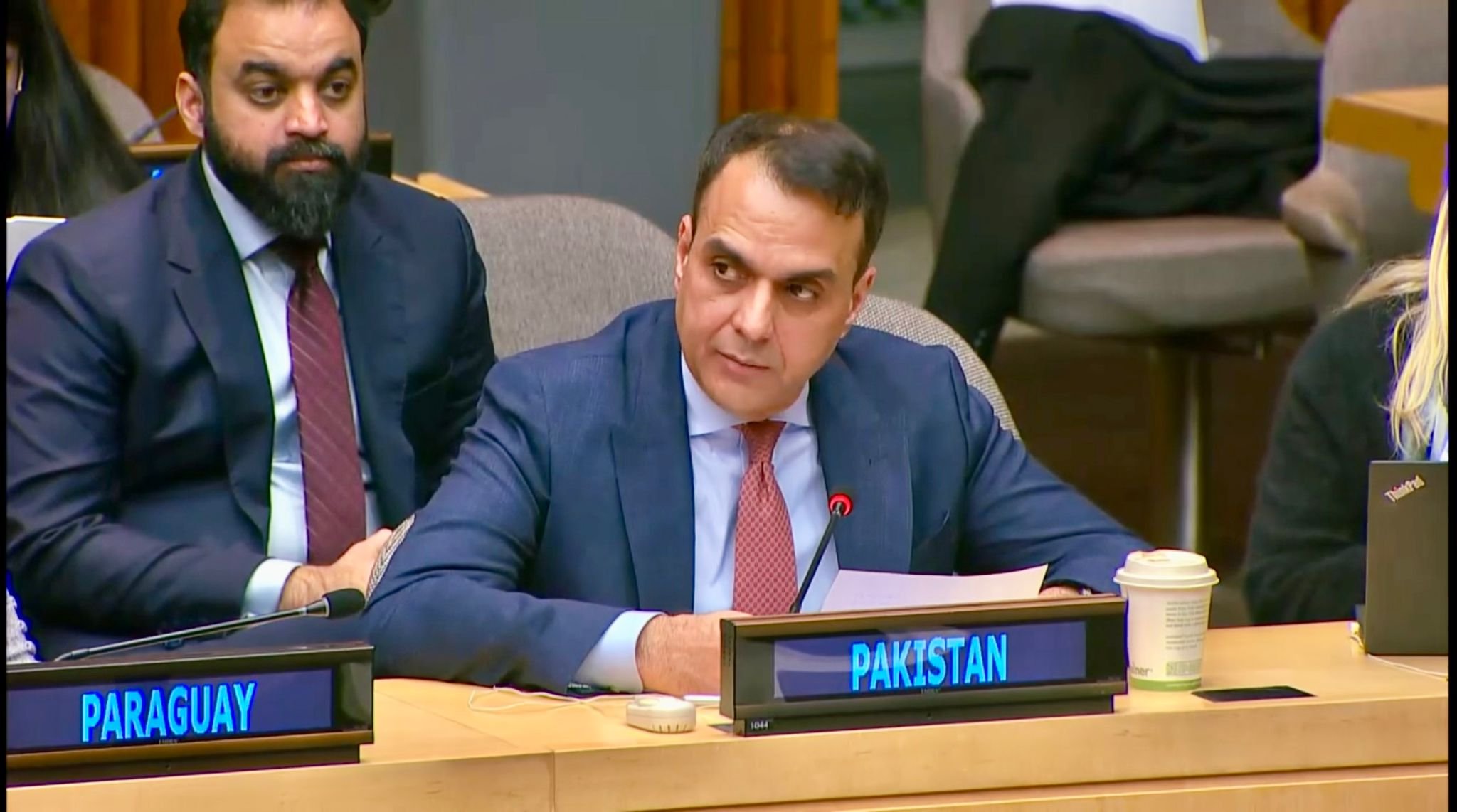 Pakistan’s UN Envoy Warns of Water Security Threat as India Disrupts Indus Treaty Framework