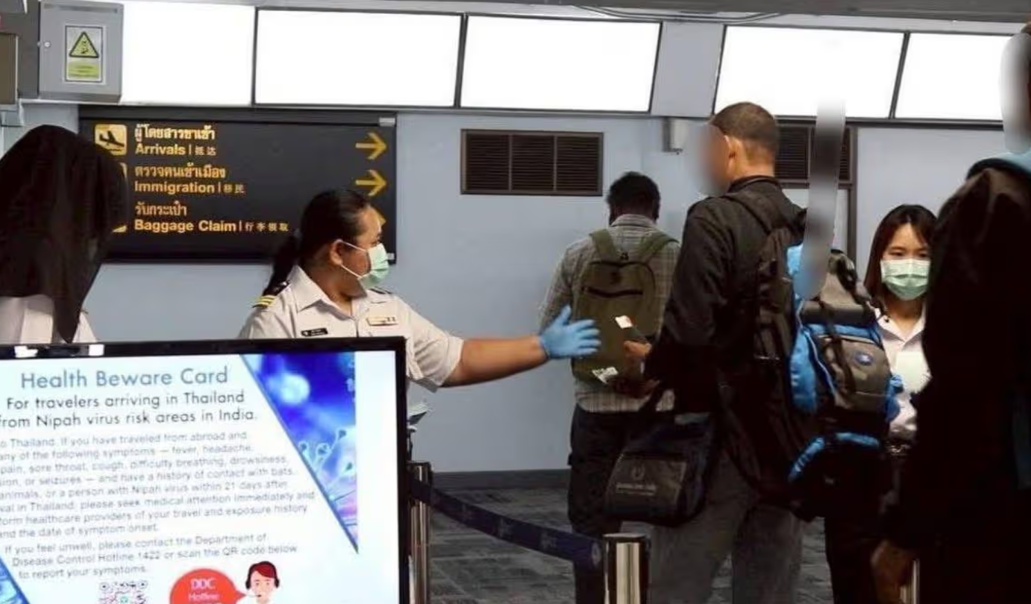 Nipah Virus Cases in India Prompt Heightened Airport Screenings Across Asia | Baaghi TV