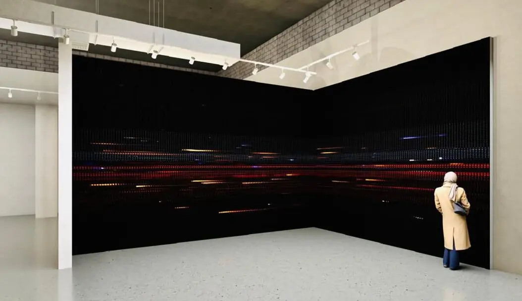 Pakistani Artist Rashid Rana Showcases Gaza Installation at Art Basel Doha