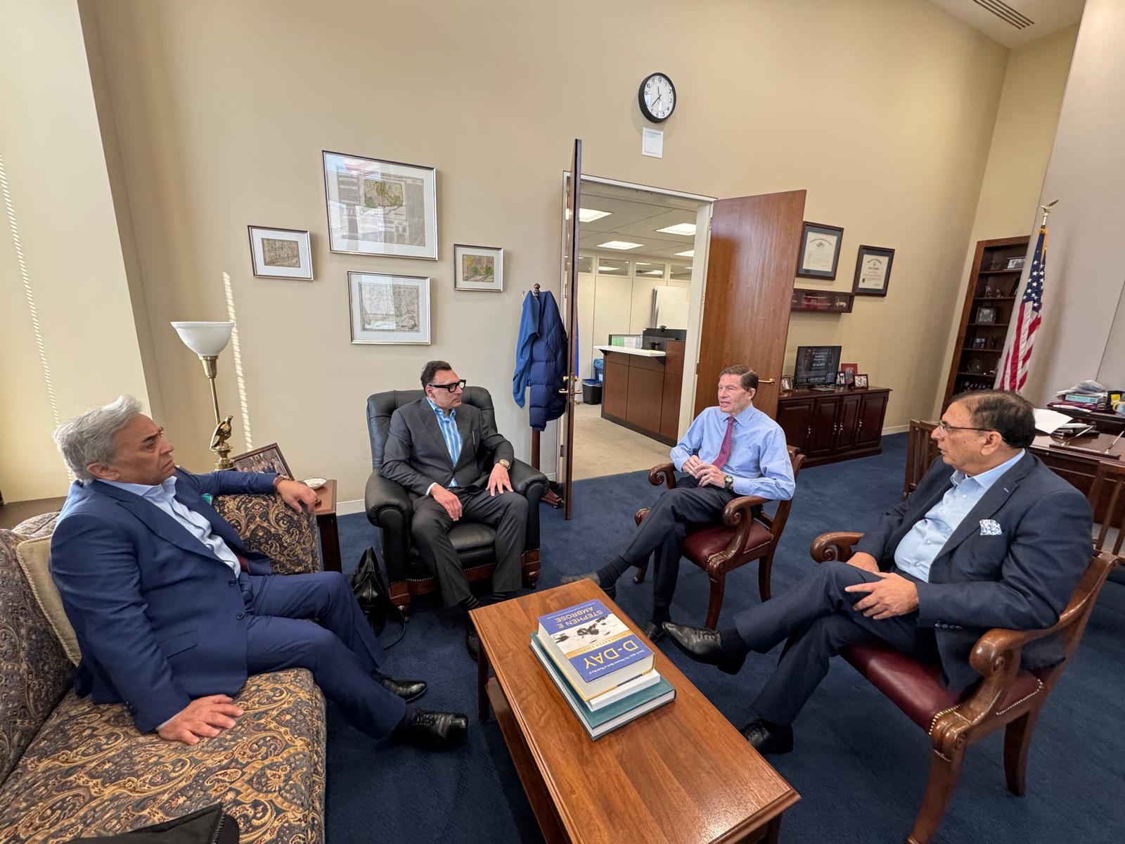 Shahid Khan Engages U.S. Lawmakers on Middle East Crisis | Baaghi TV