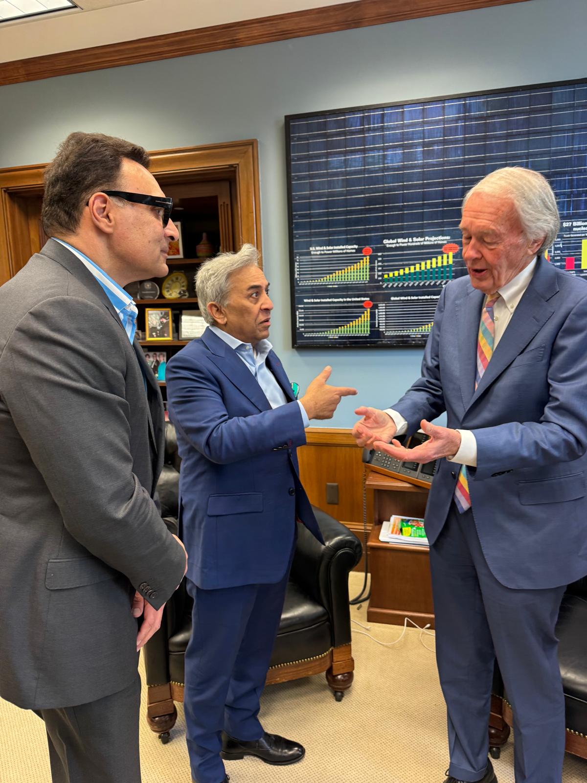 Shahid Khan Engages U.S. Lawmakers on Middle East Crisis | Baaghi TV