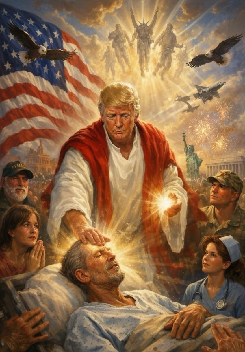 Trump Removes AI Jesus Image After Public Backlash | Baaghi TV 