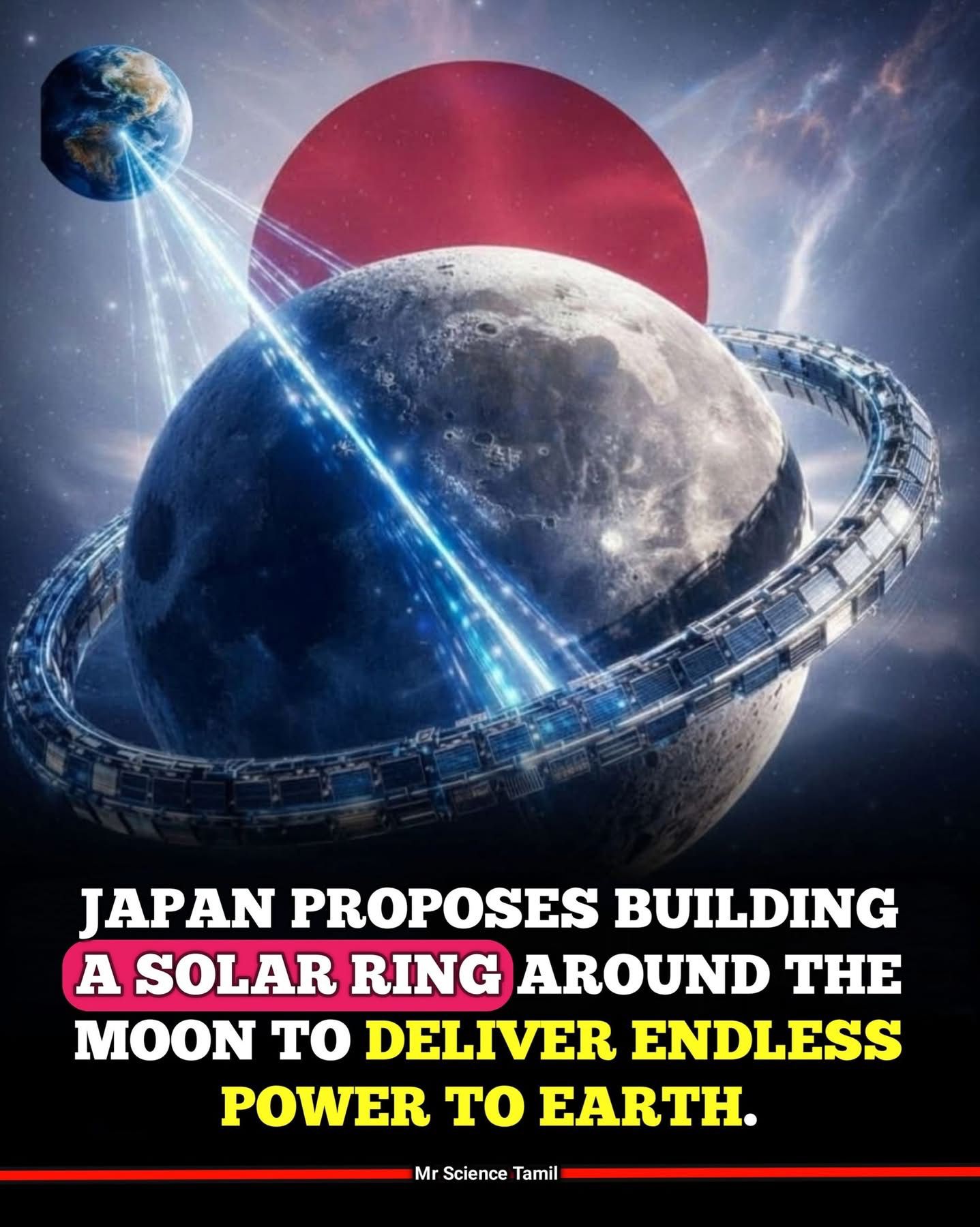 Japan Unveils Vision for Lunar Solar Ring to Power Earth | Baaghi TV