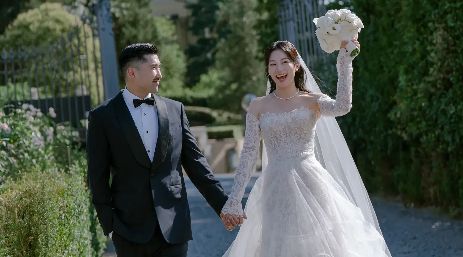 Arden Cho Marries Christopher Lee in Elegant Italy Wedding, Celebrates Korean Heritage