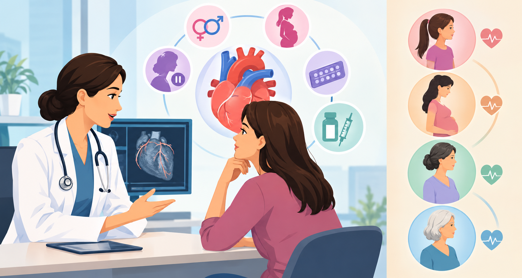 Hormonal History may Help Assess Heart Risk in Women