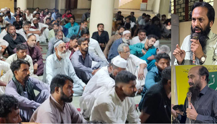Seerat offers guidance on workers’ rights and economic justice, Rana Shamshad